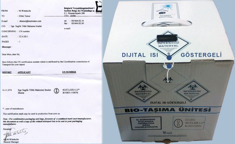 Normal transport culture container (new product)